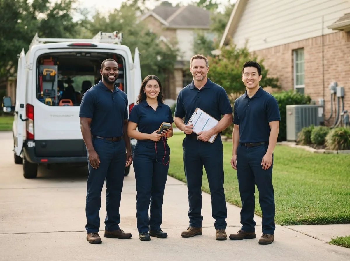 Certified HVAC technician near Cromwell, OK